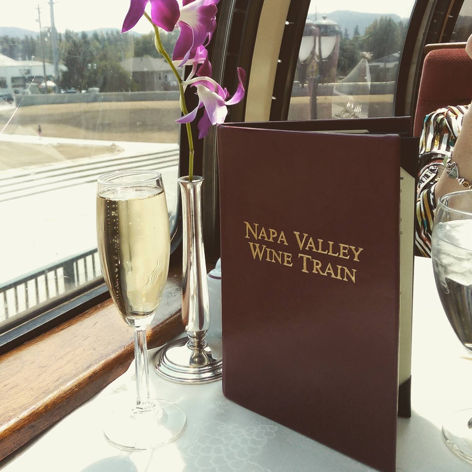 The Napa Valley Wine Train locomotive in regular service